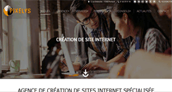 Desktop Screenshot of pixelys.fr
